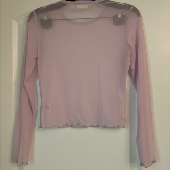 Lilac mesh top - Picture 2 of 2